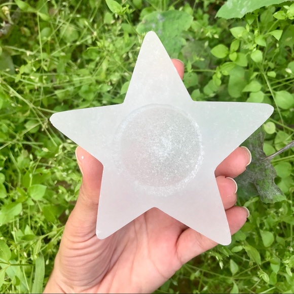 Other - Selenite Candle holder